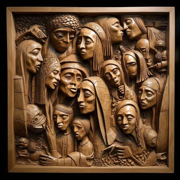 نموذج ثلاثي الأبعاد لآلة CNC 3D Art 